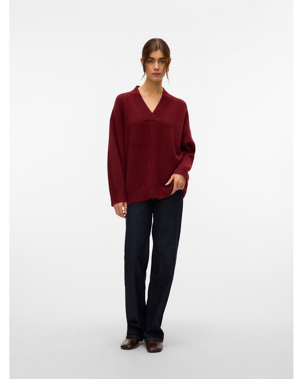 Vero Moda Red Pullover Bang