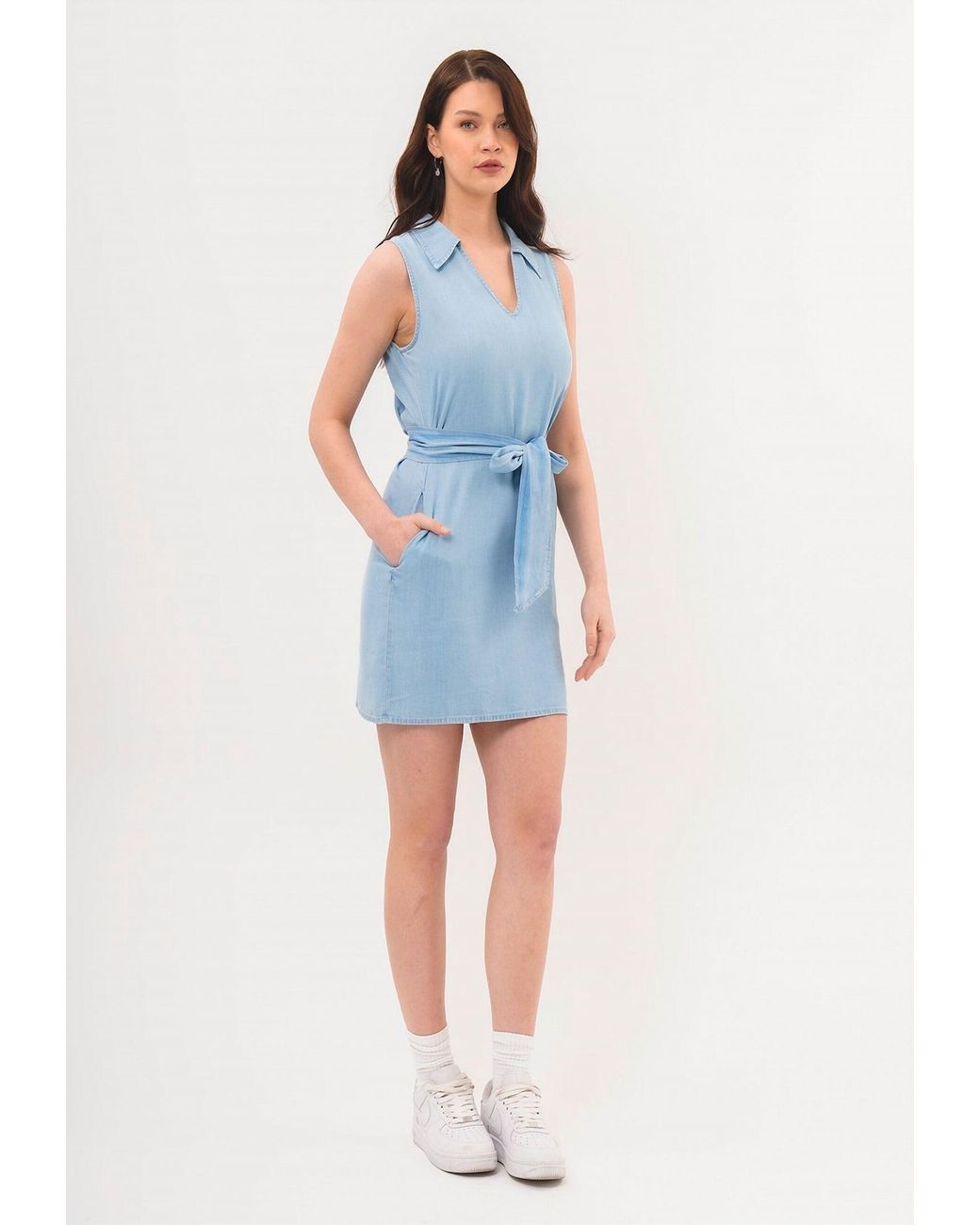 FRESHLIONS Blue Blusenkleid Feelija