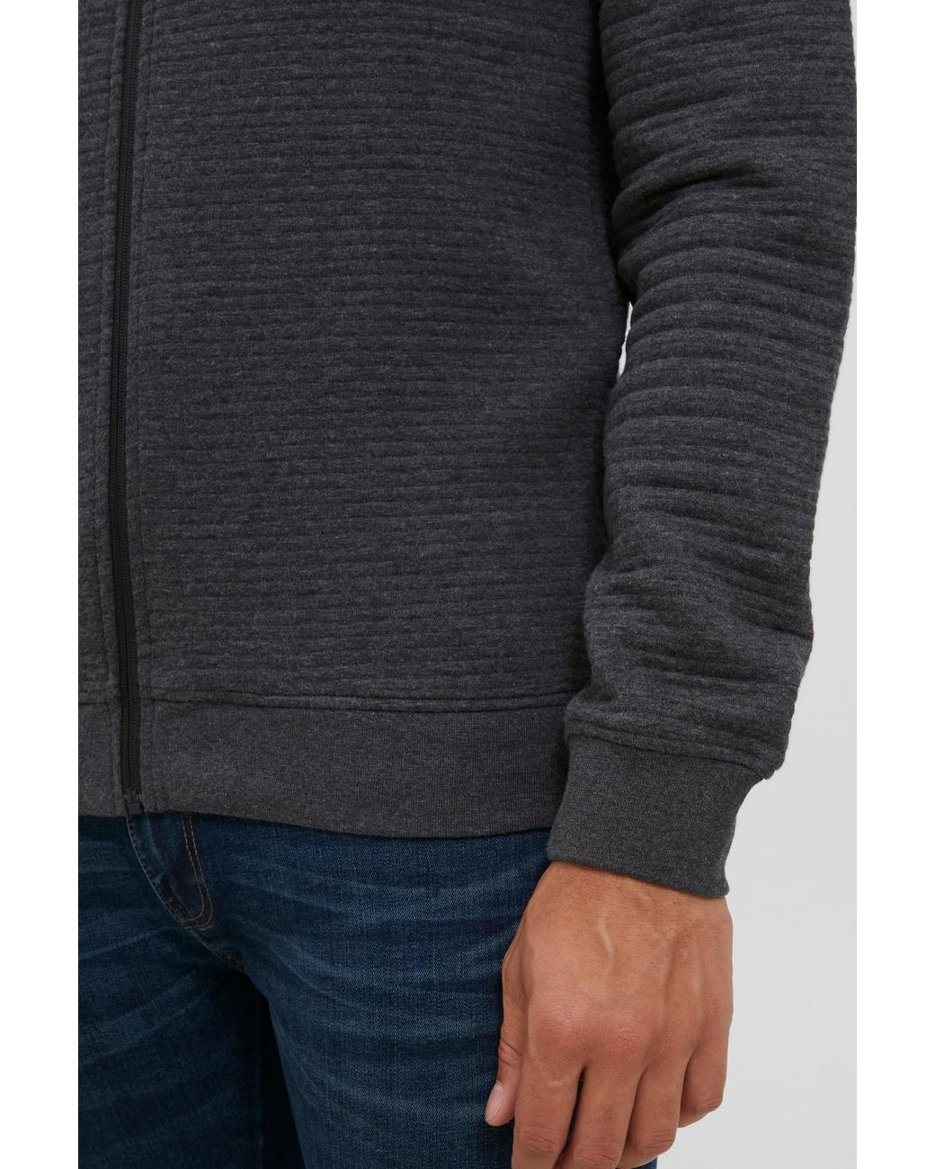 INDICODE Sweatjacke Bronte in Gray für Herren