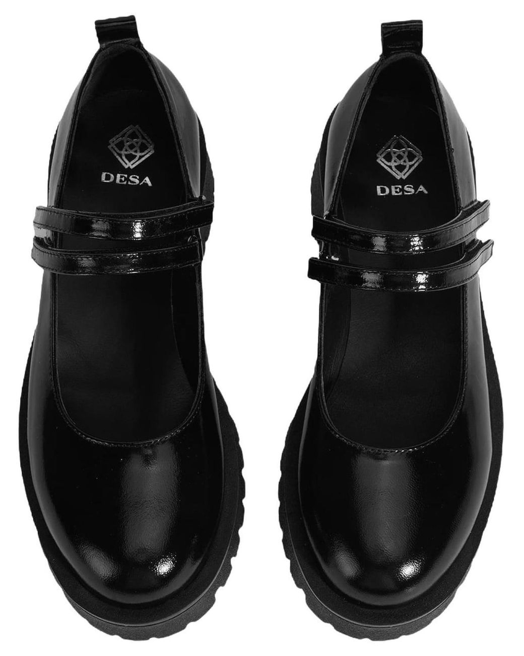 Desa Black Slipper Slip-Ons