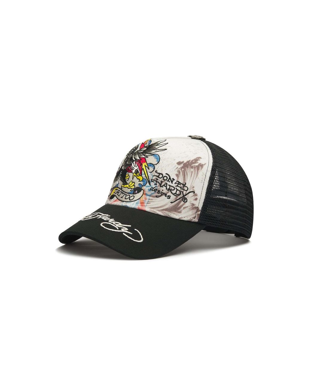 Ed Hardy Black Cap Tattoo Eagle