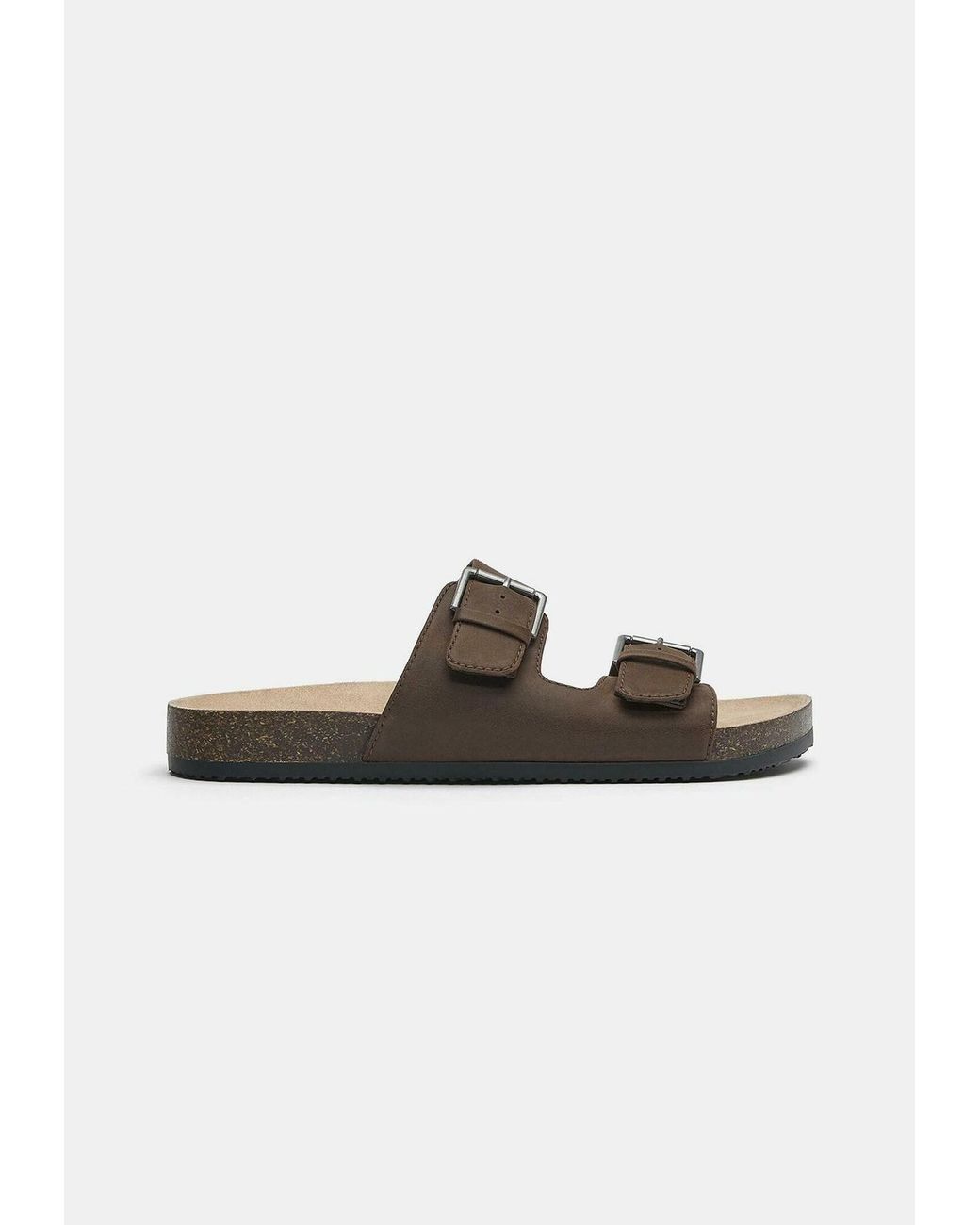 Pull&Bear Pantolette in Brown für Herren