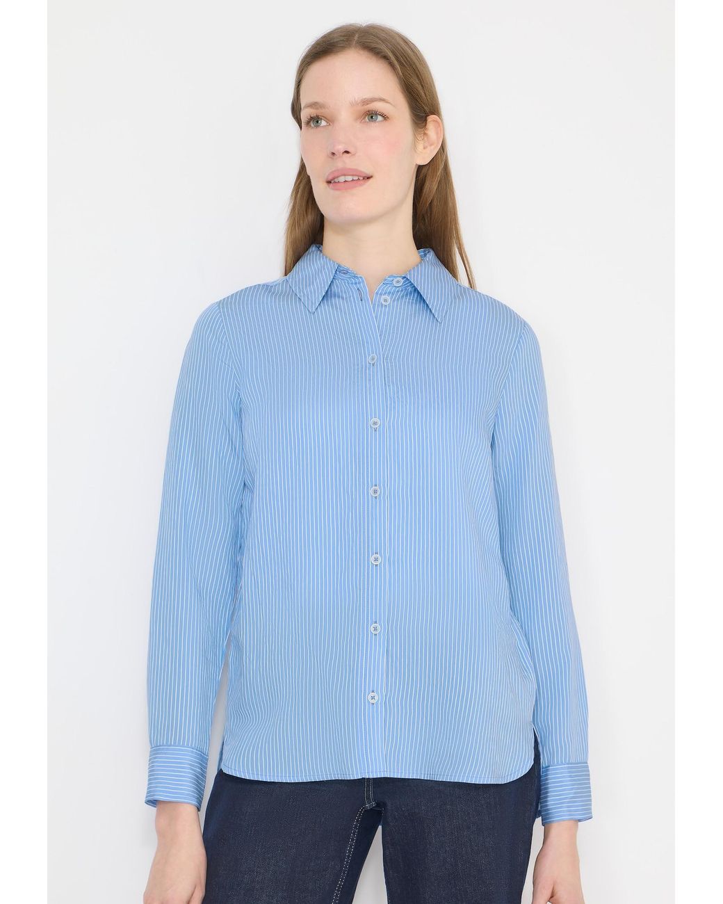Cecil Blue Bluse