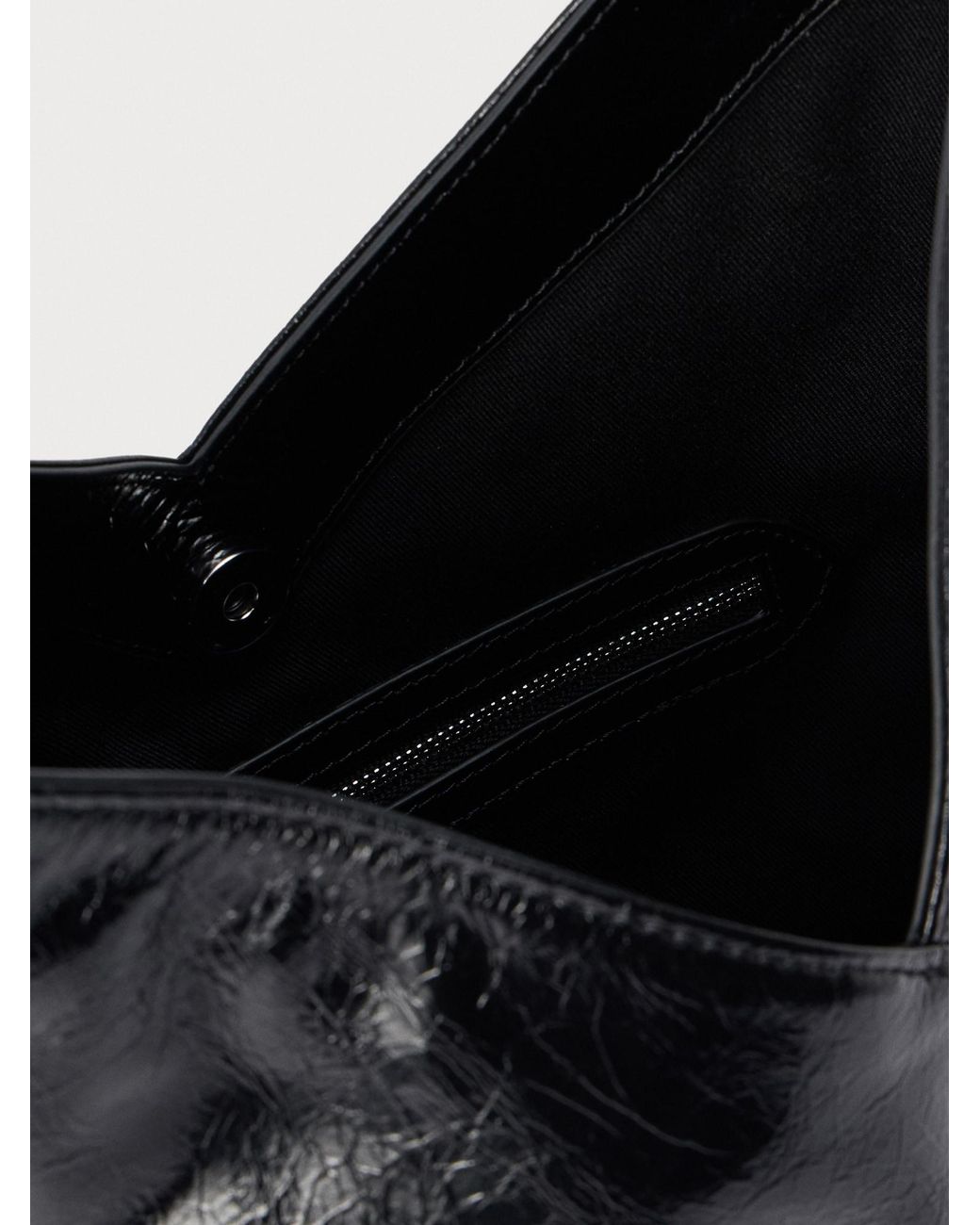 Karl Lagerfeld Black Schultertasche