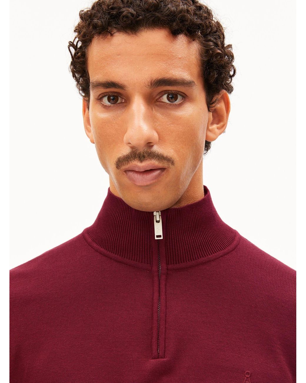 ARMEDANGELS Pullover Faabes in Red für Herren