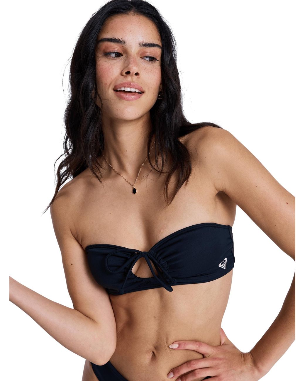 Roxy Black Bikinitop Solid Essentials