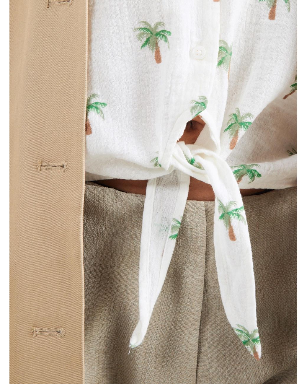 ONLY White Bluse Onlthyra