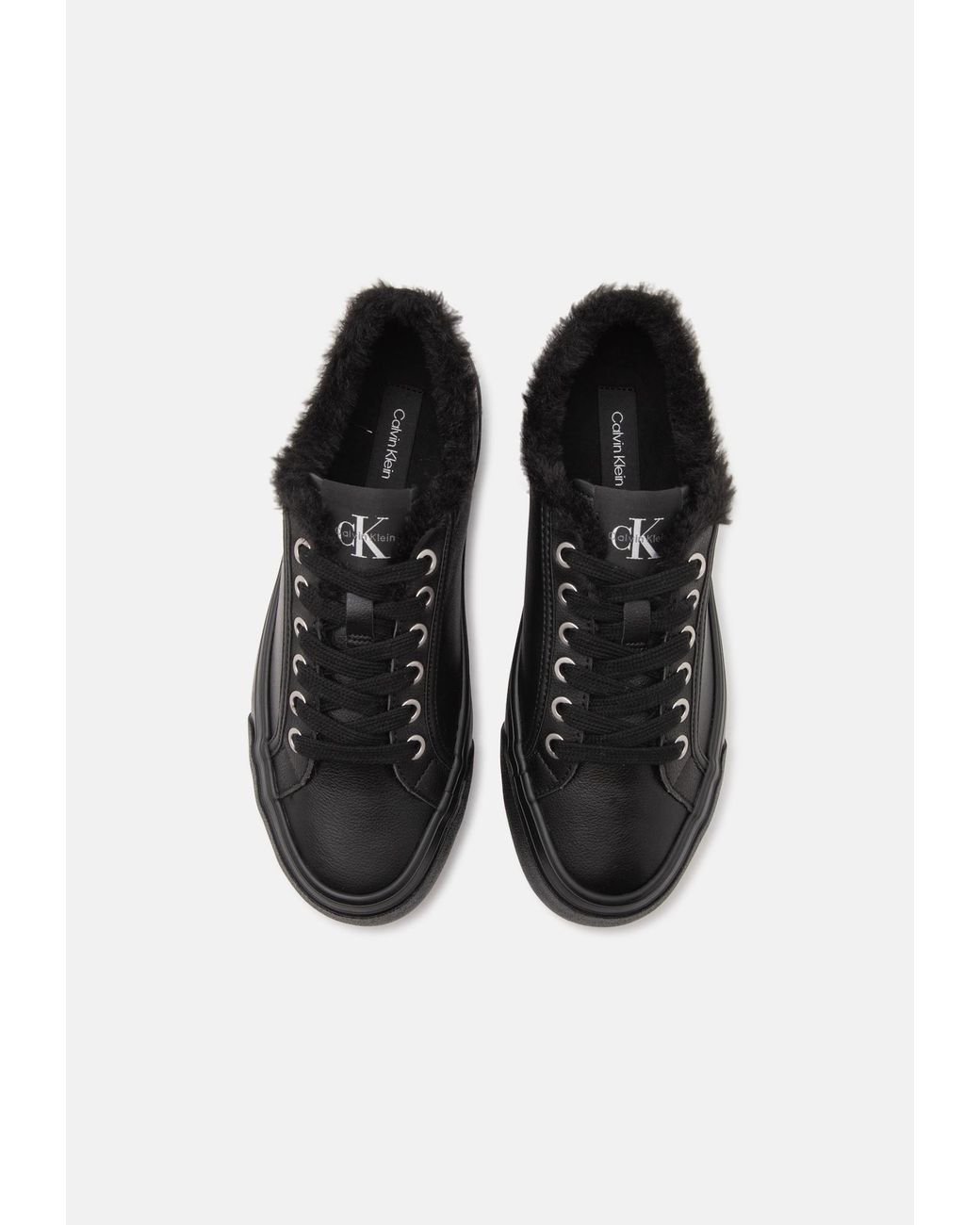 Calvin Klein Black Sneaker Vulc Flatf
