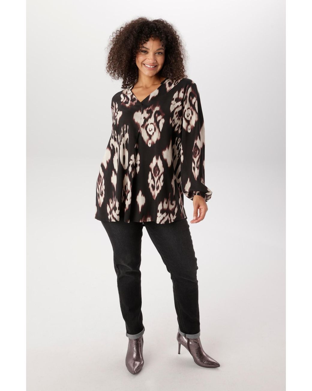 Aniston Black Bluse