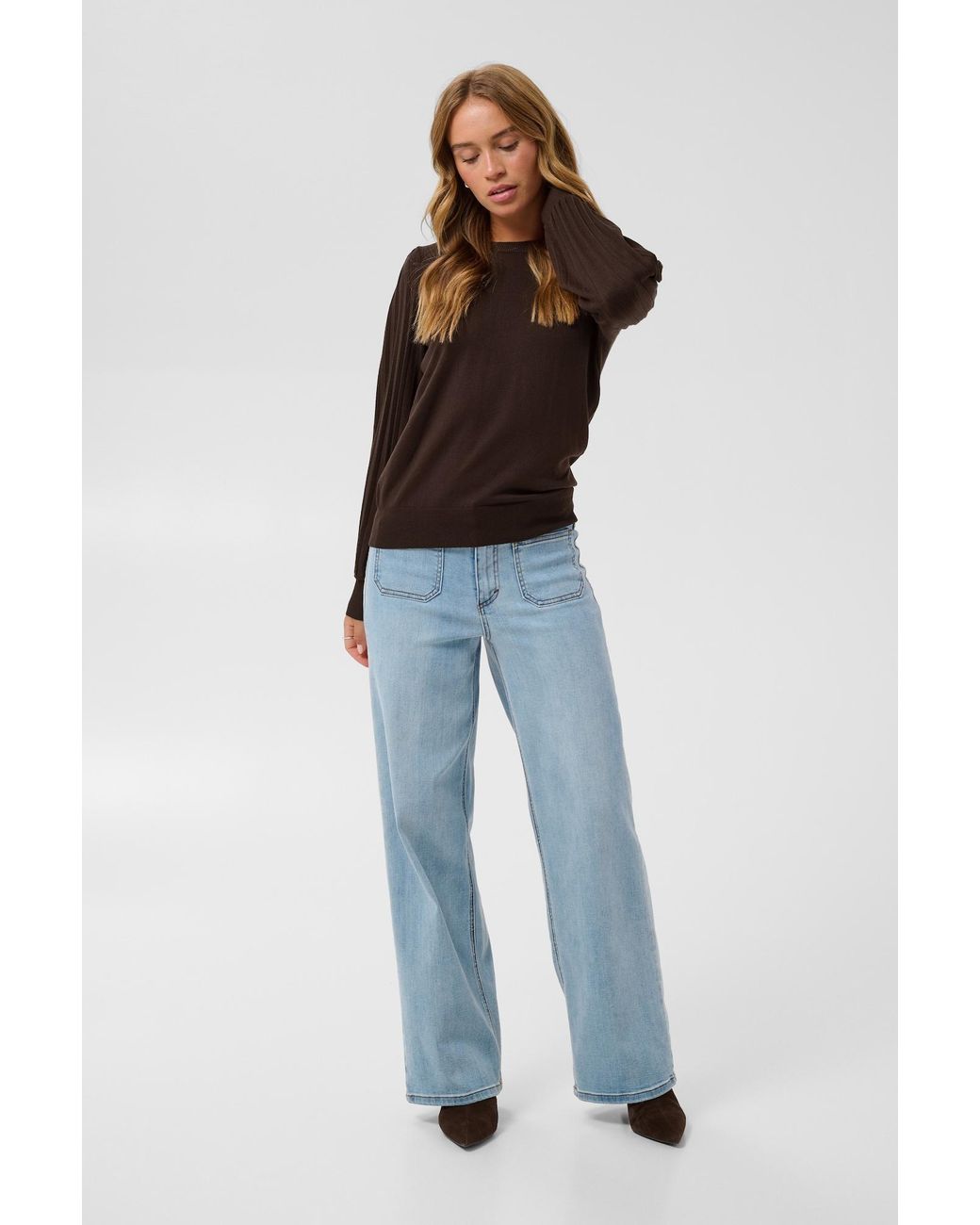 Kaffe Black Pullover Kalone