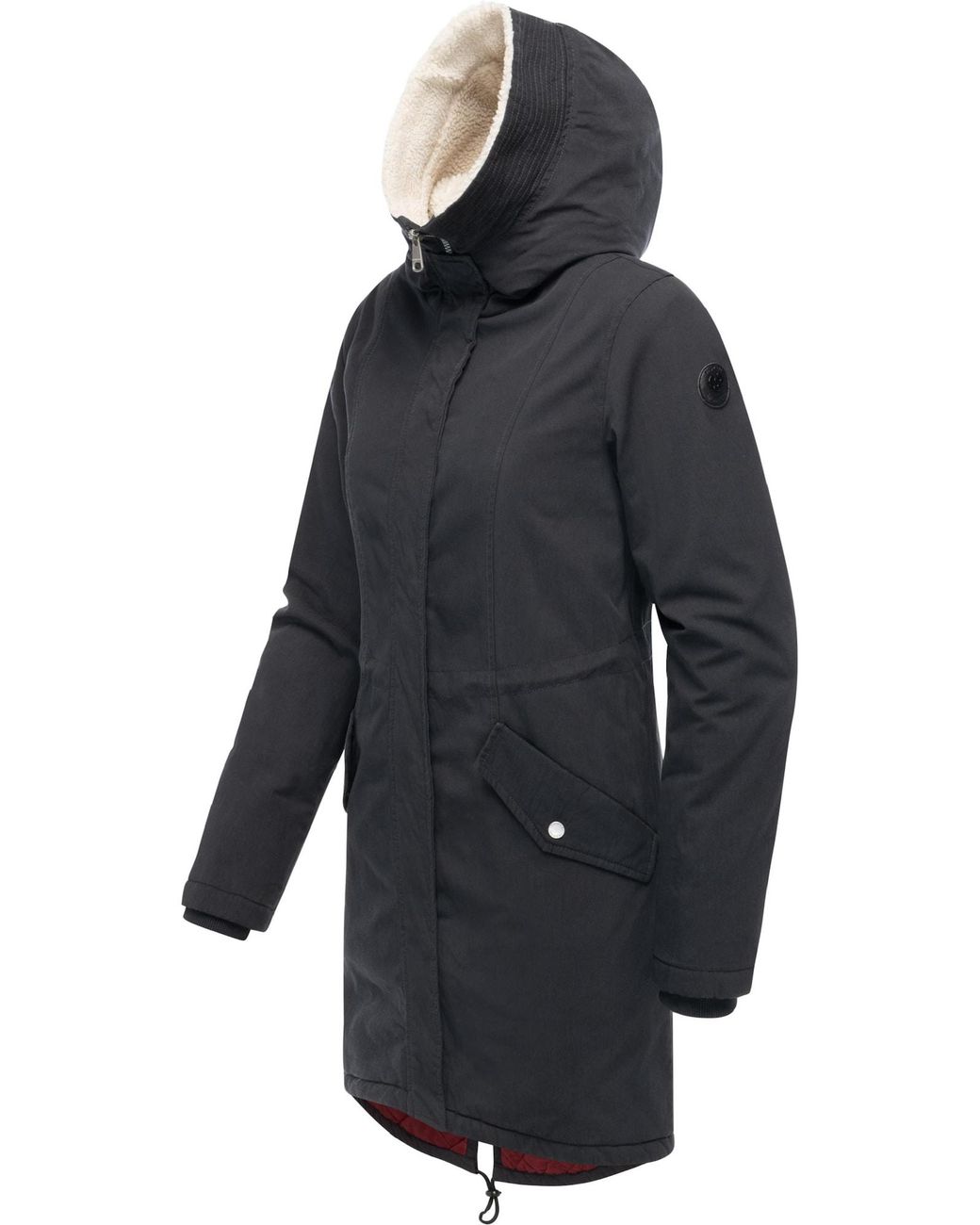 Ragwear Black Parka Coogle Youmodo