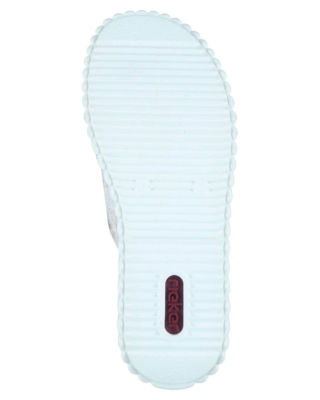 Rieker White Pantolette Basic