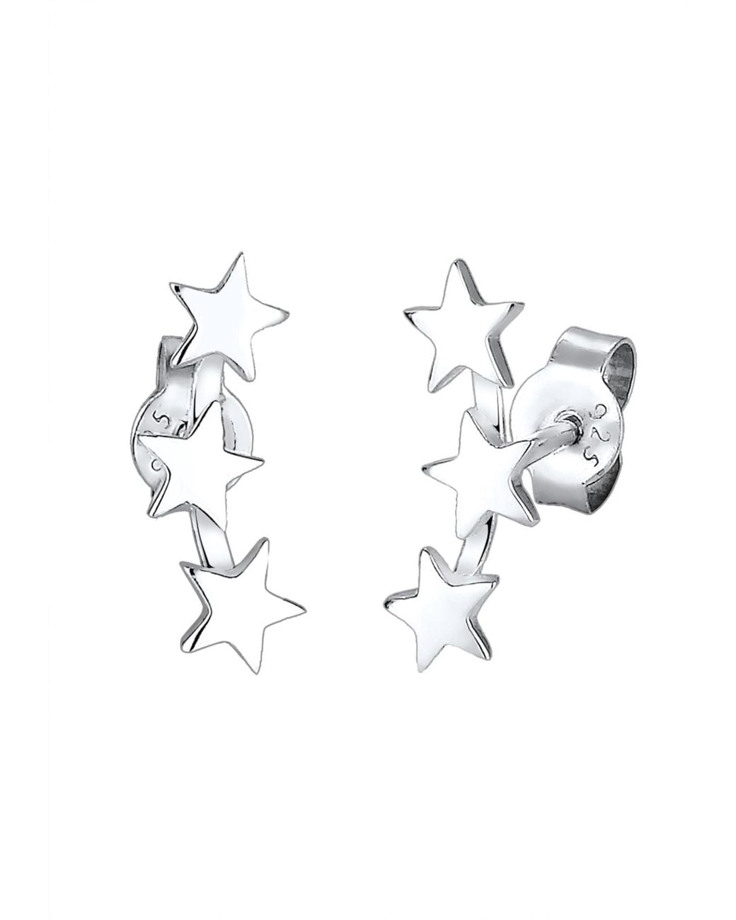 Elli Jewelry Metallic Ohrringe Astro