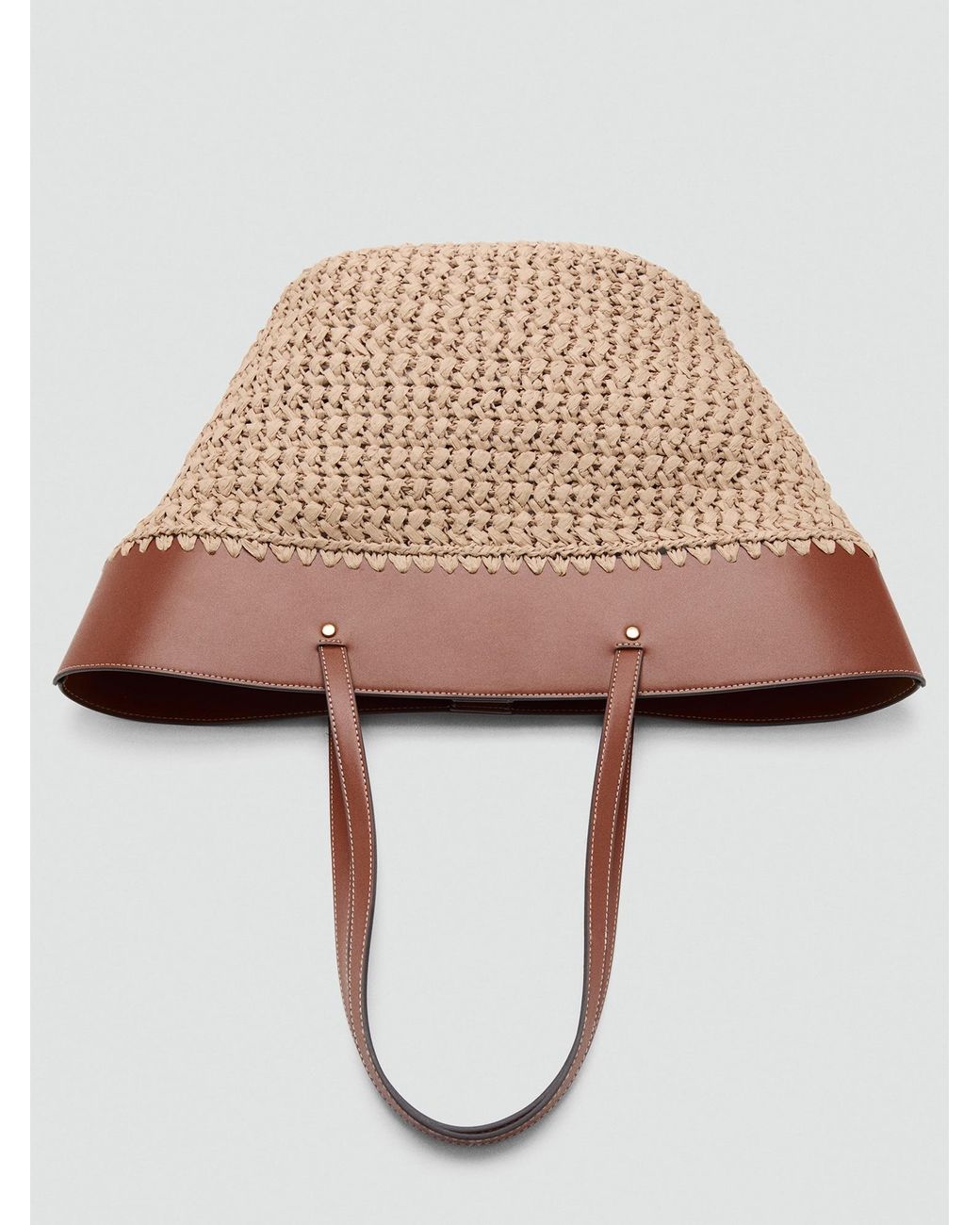 Mango Brown Shopper Paros
