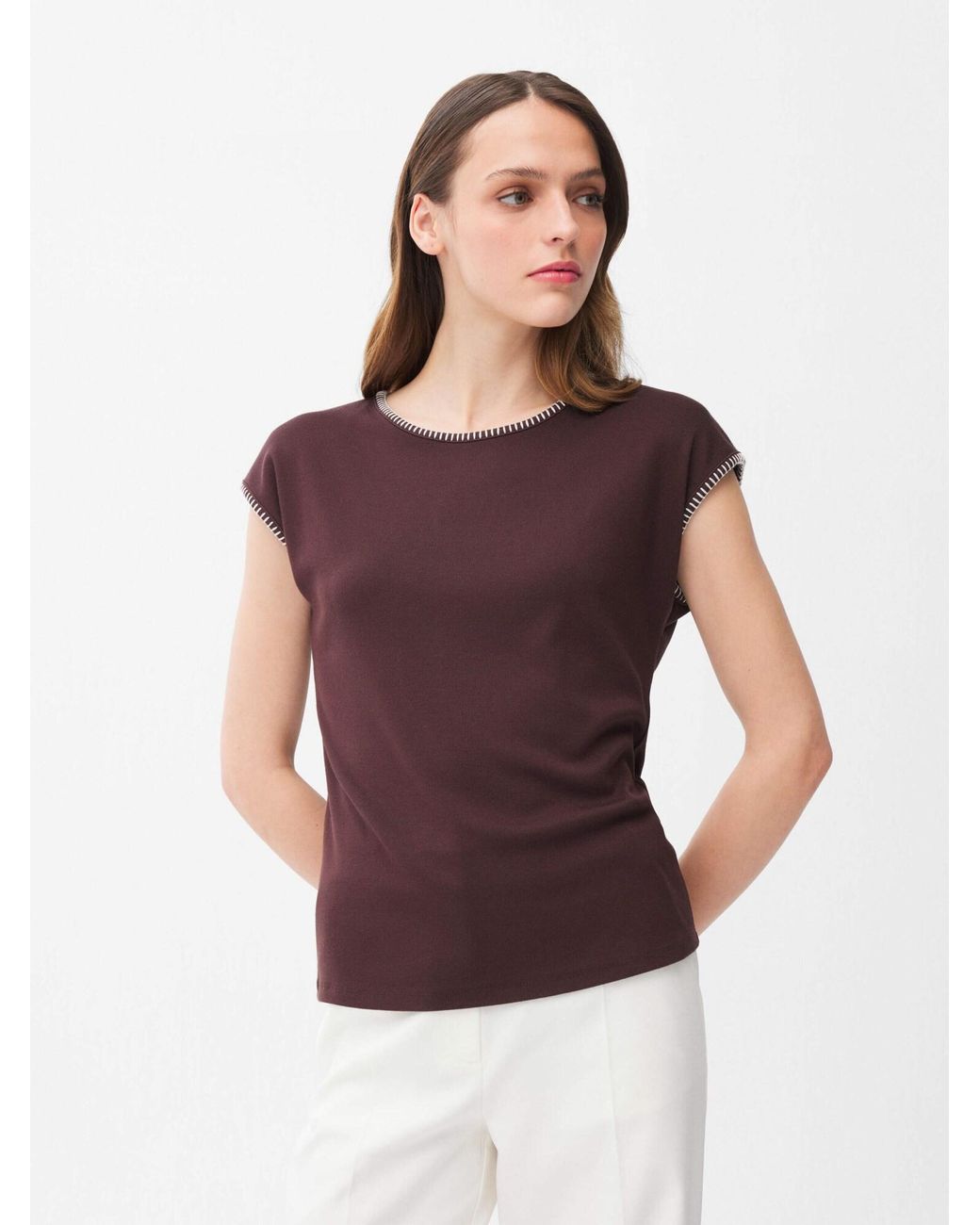 ADL Purple Bluse