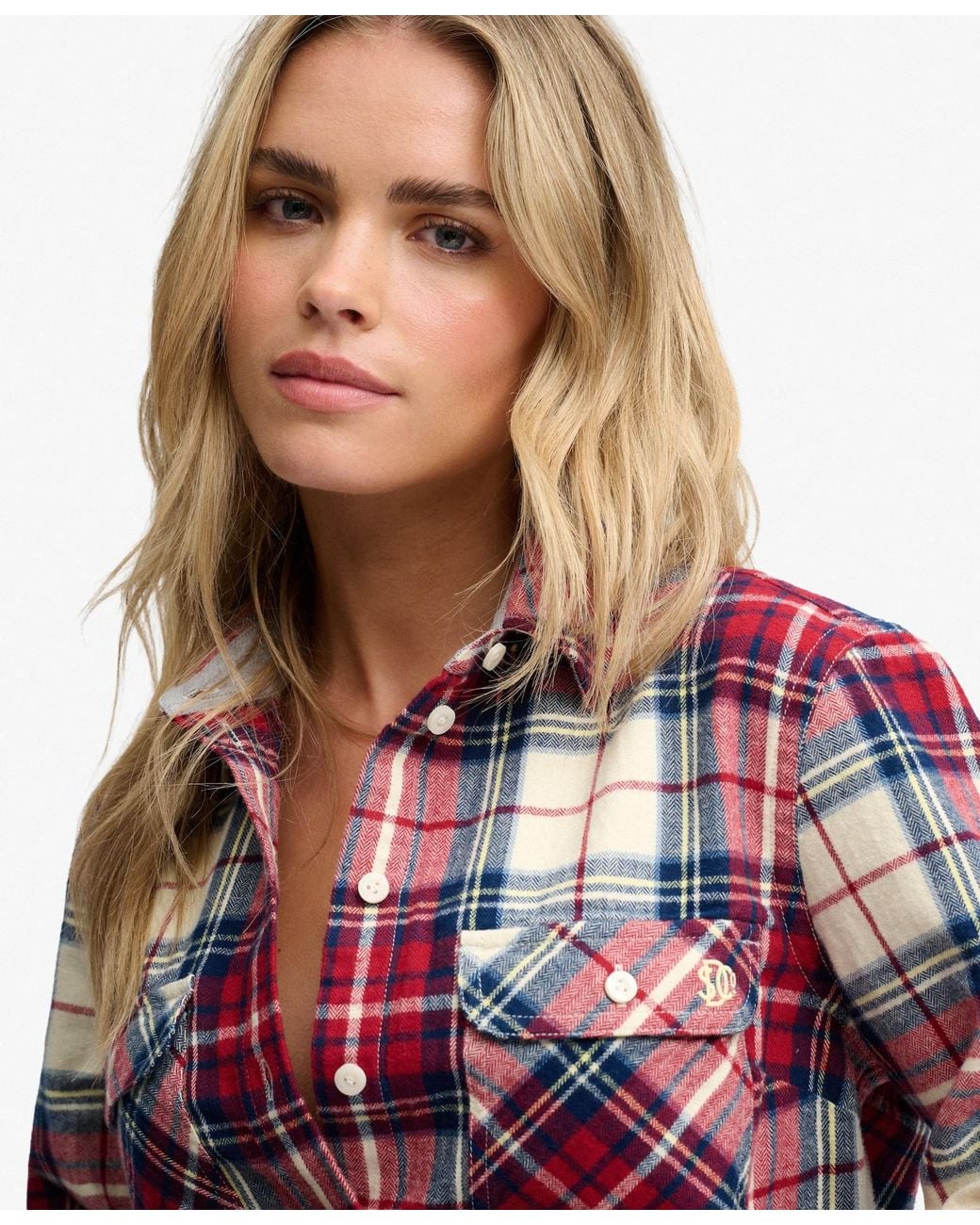 Superdry & Co Red Bluse