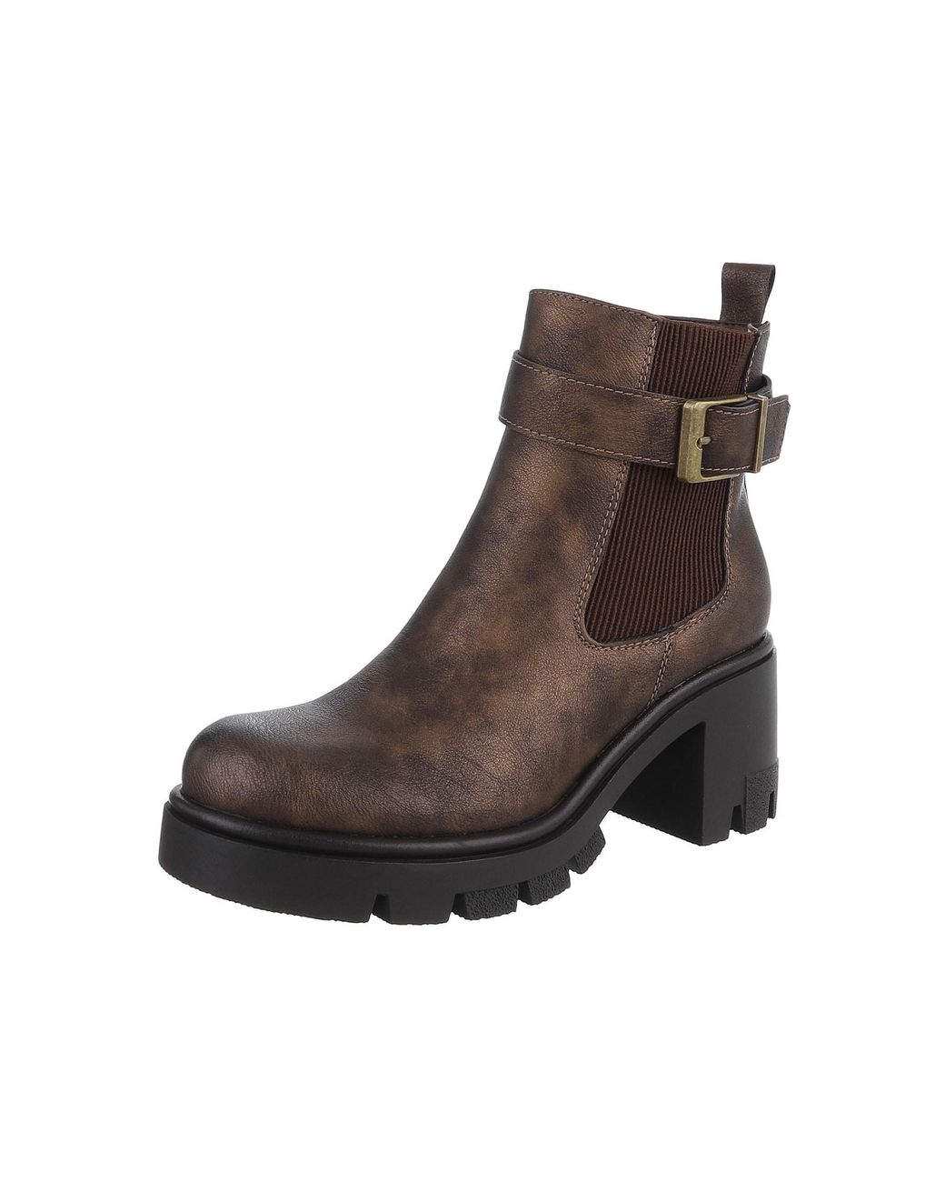 Ital-Design Brown Stiefelette