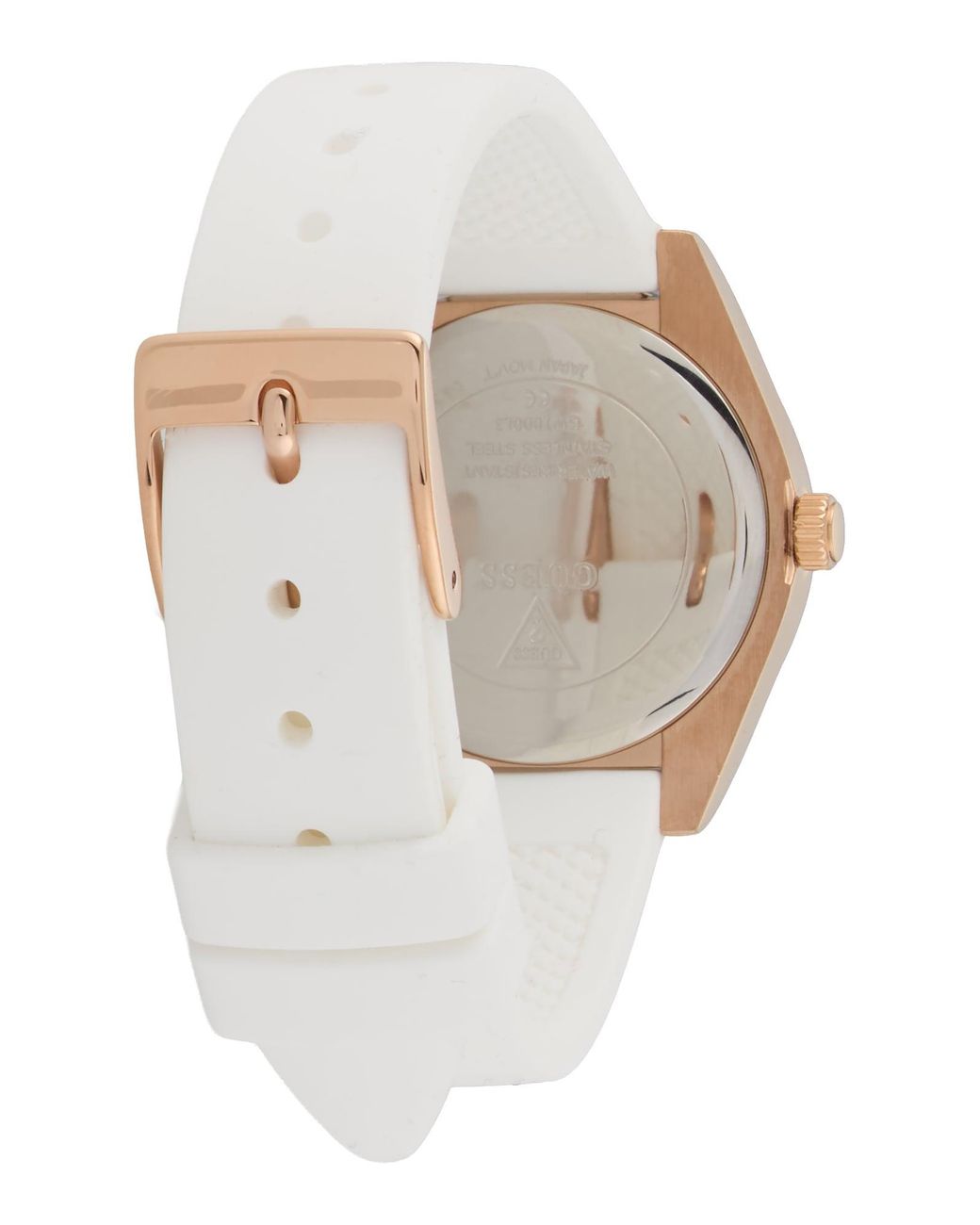 Guess White Uhr Mini Luna
