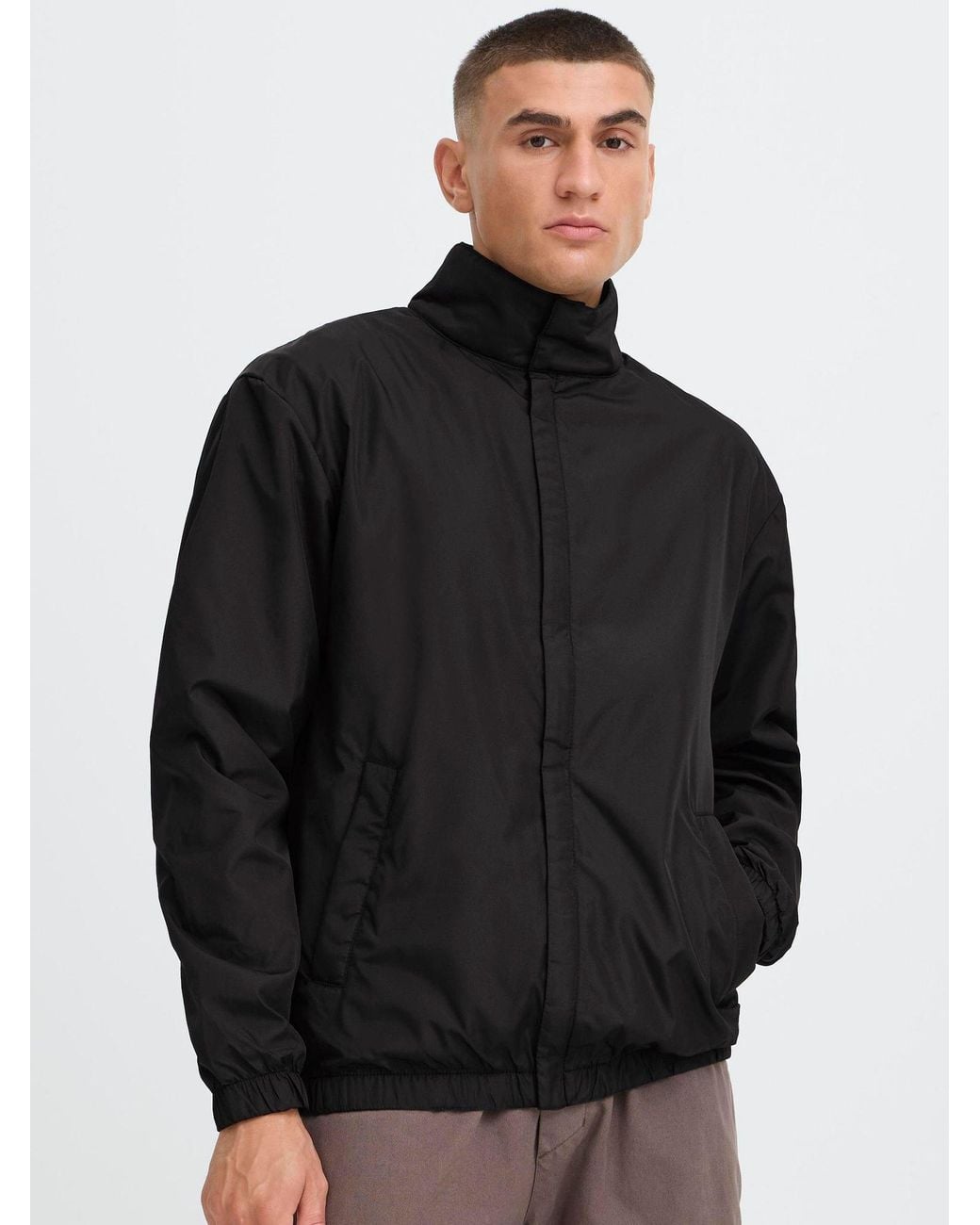 Solid Übergangsjacke Franko in Black für Herren
