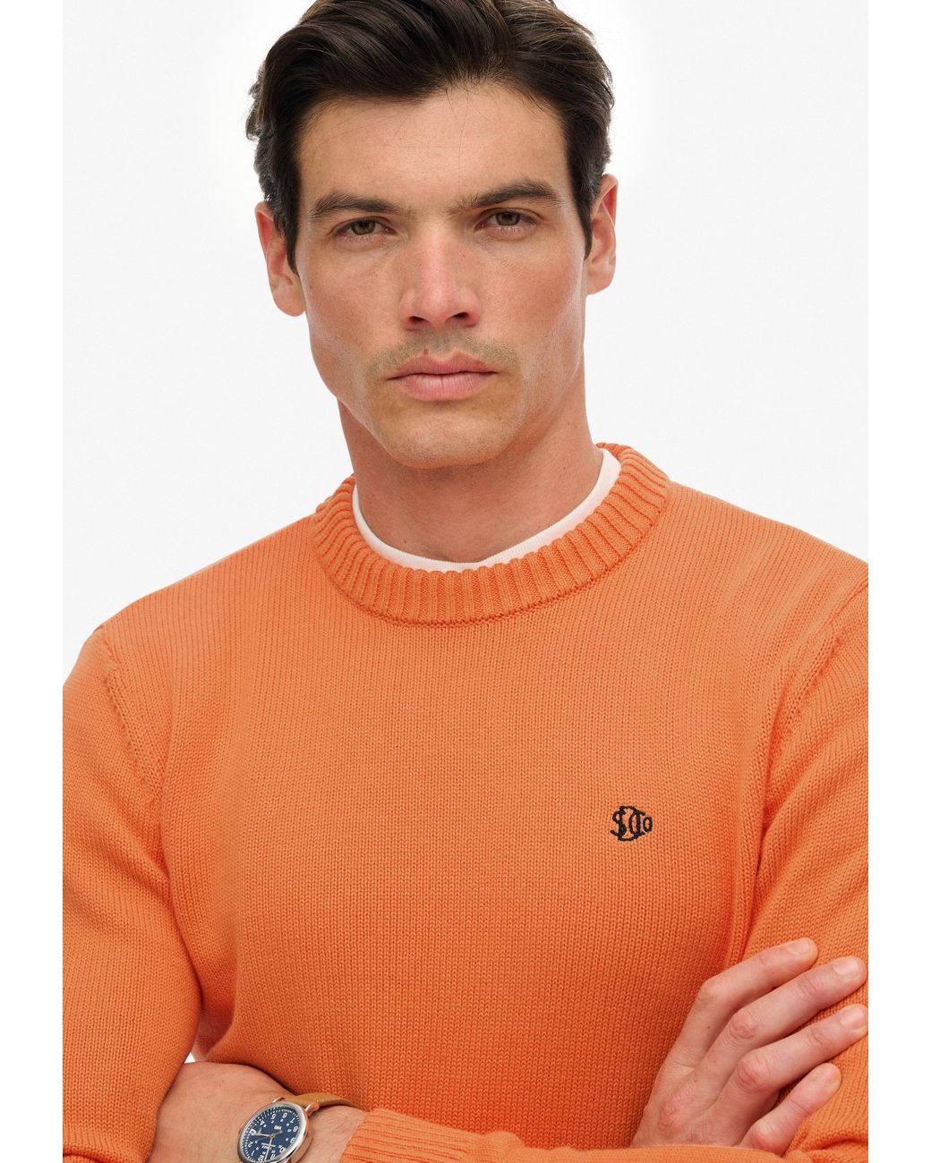 Superdry & Co Pullover in Orange für Herren