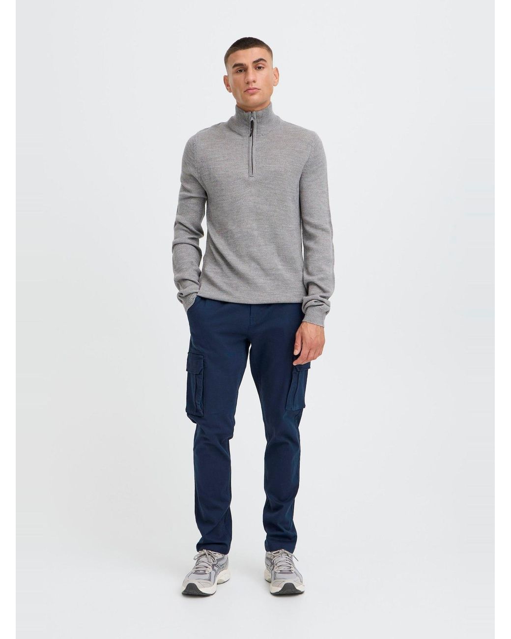 Solid Cargohose Sdchasey in Blue für Herren