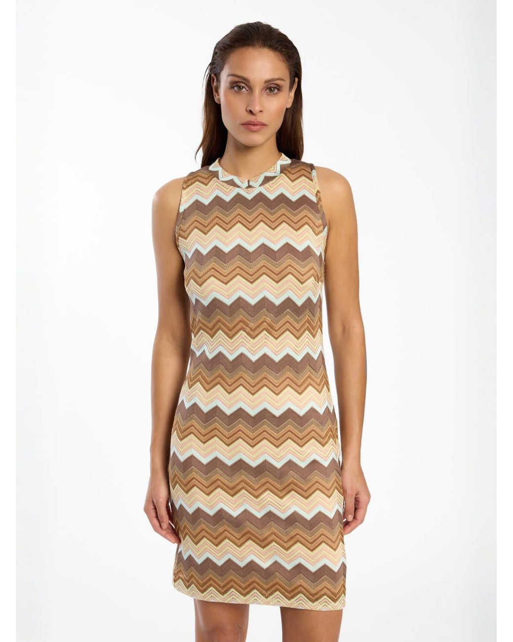 Ana Alcazar Natural Strickkleid Disan