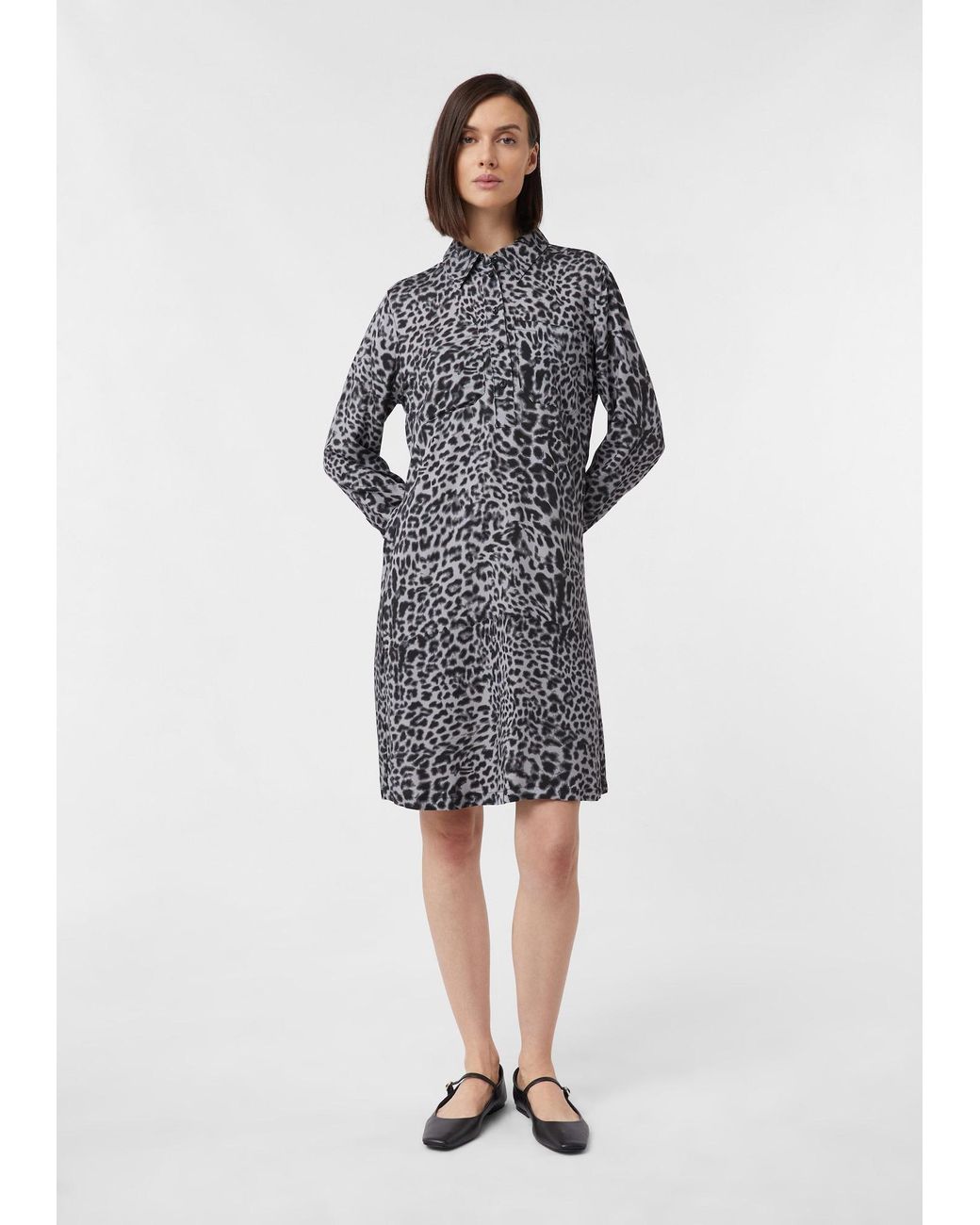 Comma, Gray Blusenkleid