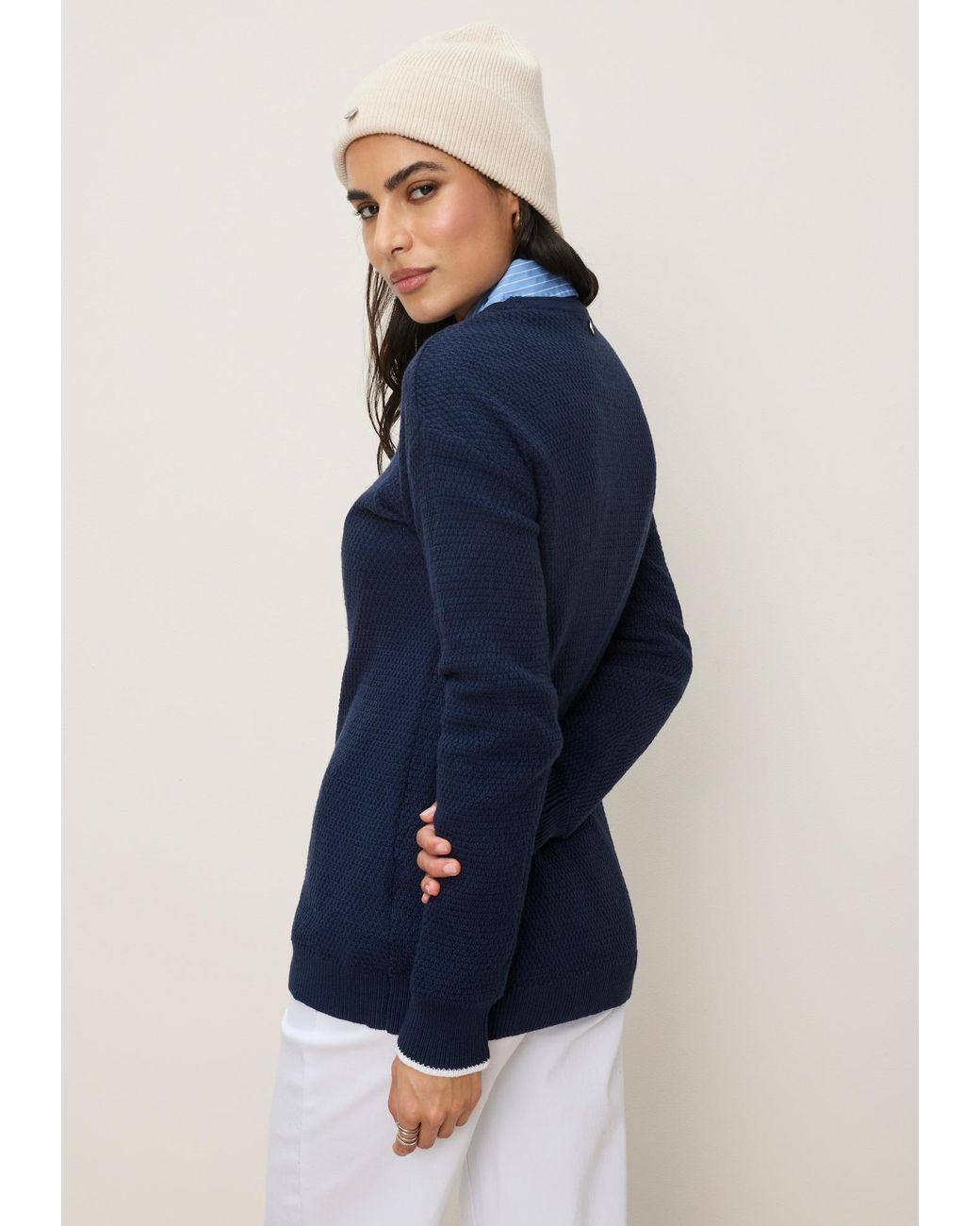 Tamaris Blue Pullover
