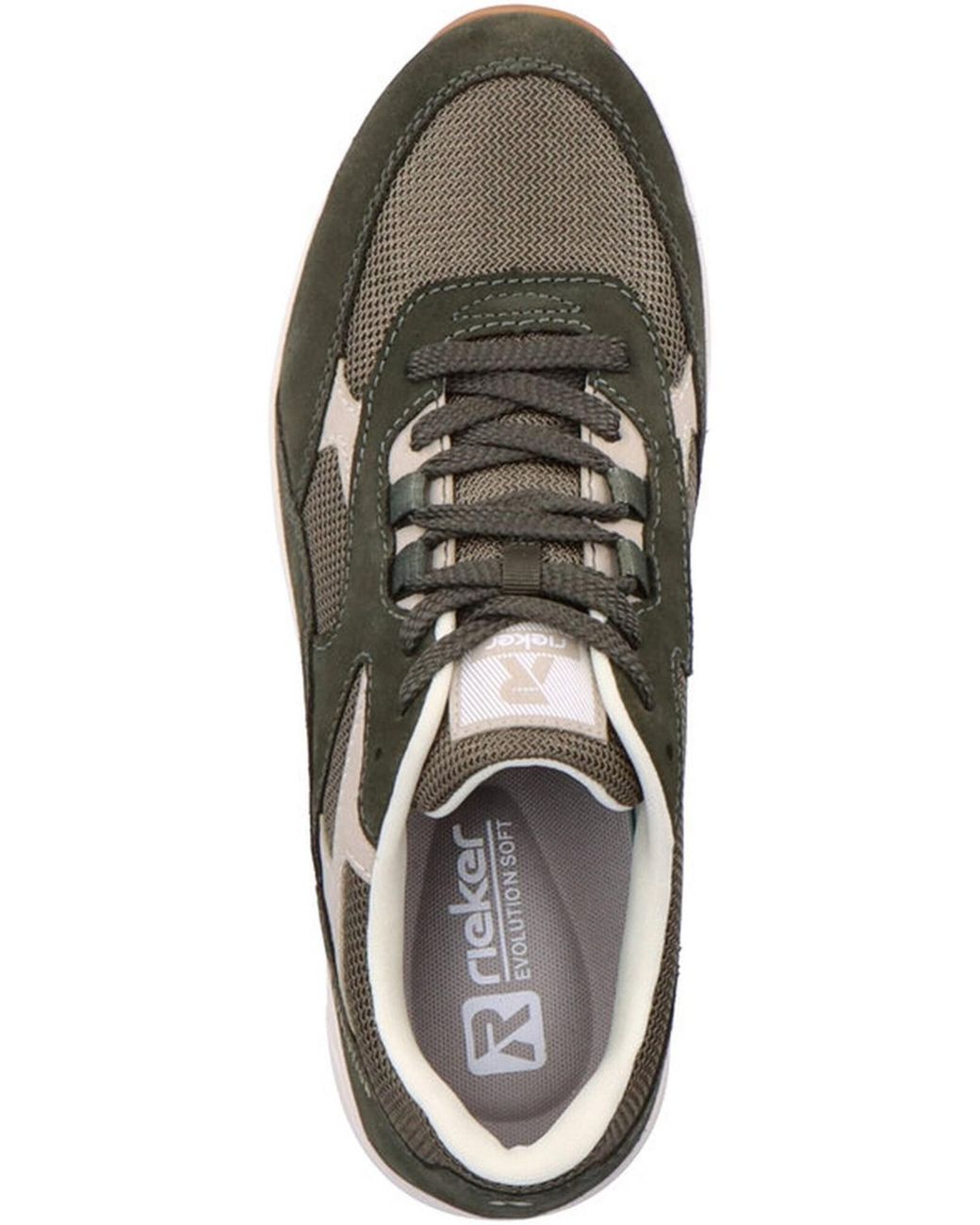 Rieker Sneaker Low Sneaker in Black für Herren