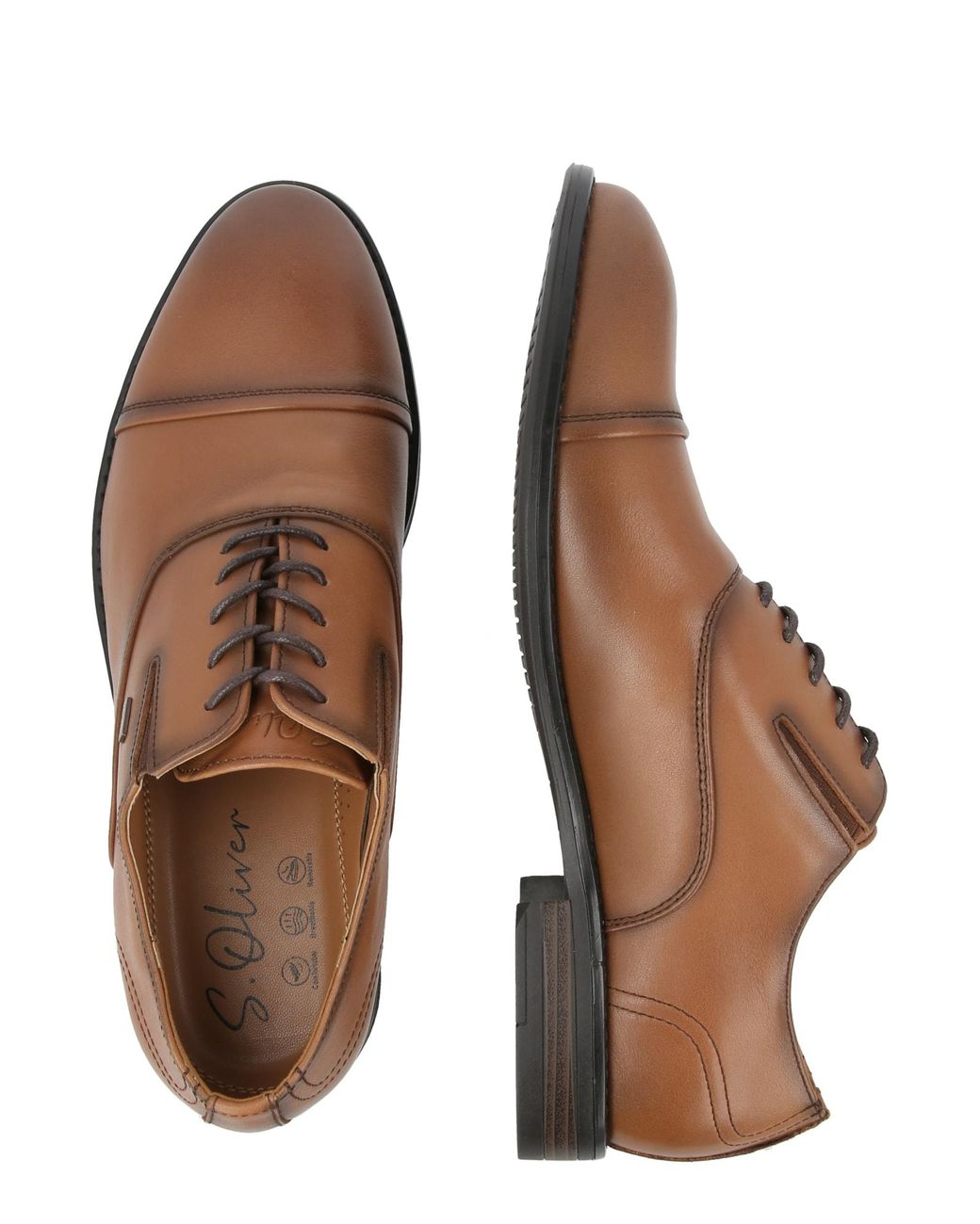 S.oliver Schnürschuh in Brown für Herren