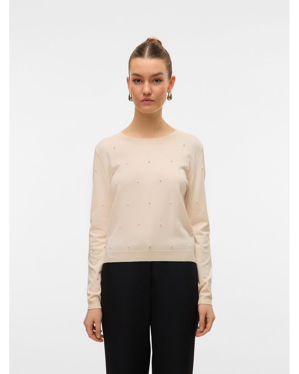 Vero Moda Natural Pullover Vmglory