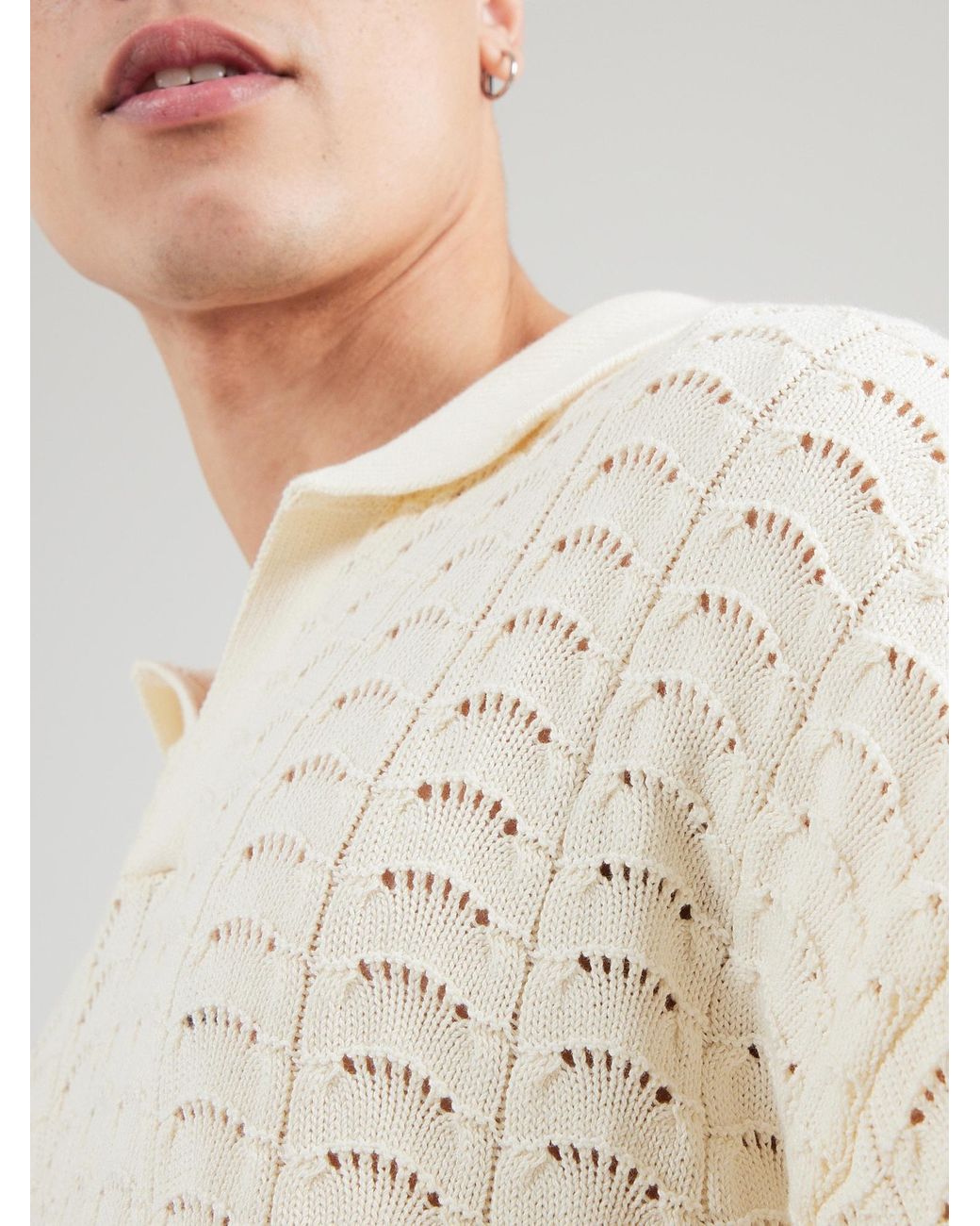 Woodbird Pullover Shimo in White für Herren