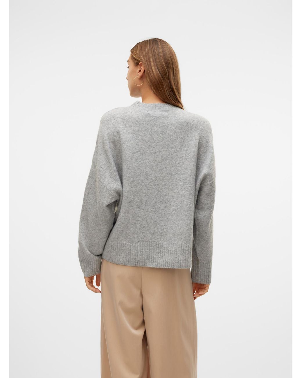 Vero Moda Gray Pullover Vmboom