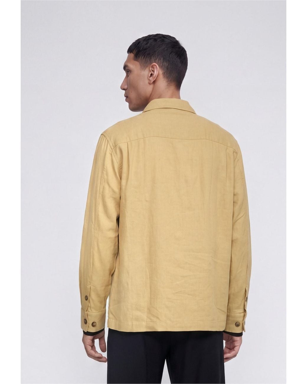Solid Hemd Sdallan in Natural für Herren
