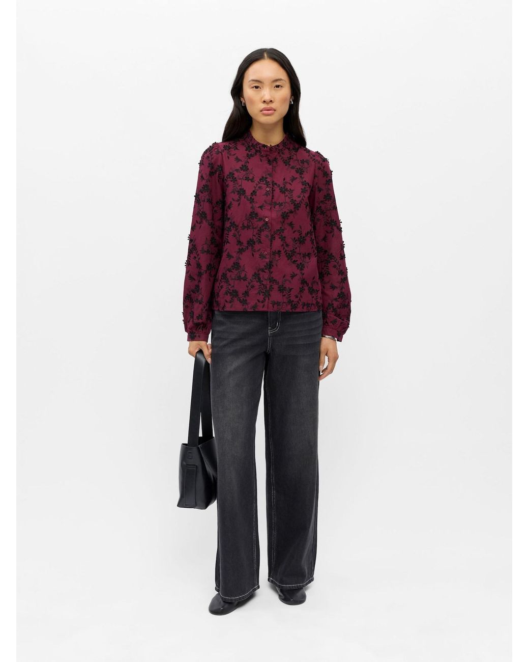 Object Purple Bluse Objkarli