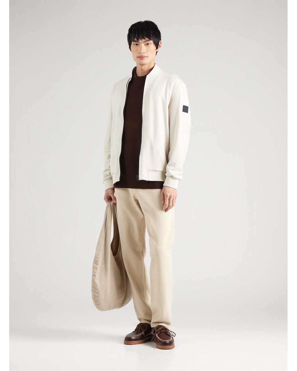 SELECTED Pullover Slhdane in Brown für Herren