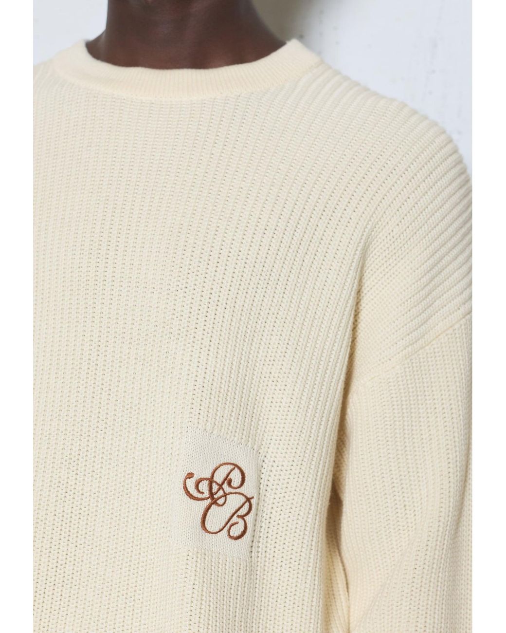 Pull&Bear Pullover in White für Herren