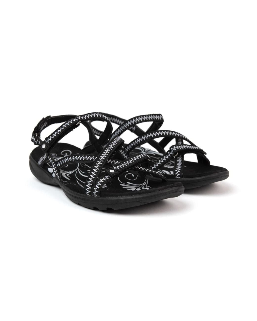Izas Black Trekkingsandale