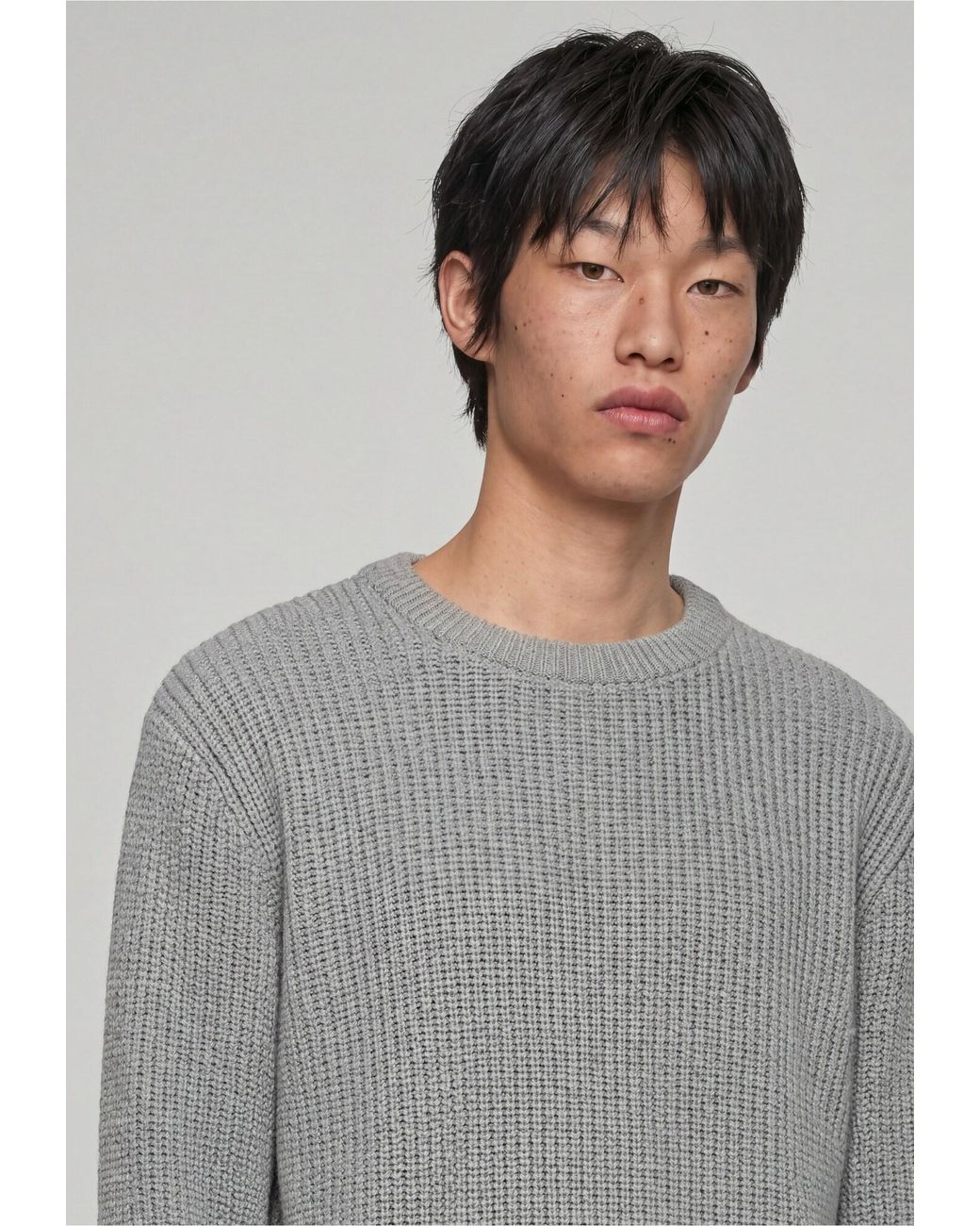 Edwin Pullover Nix in Gray für Herren