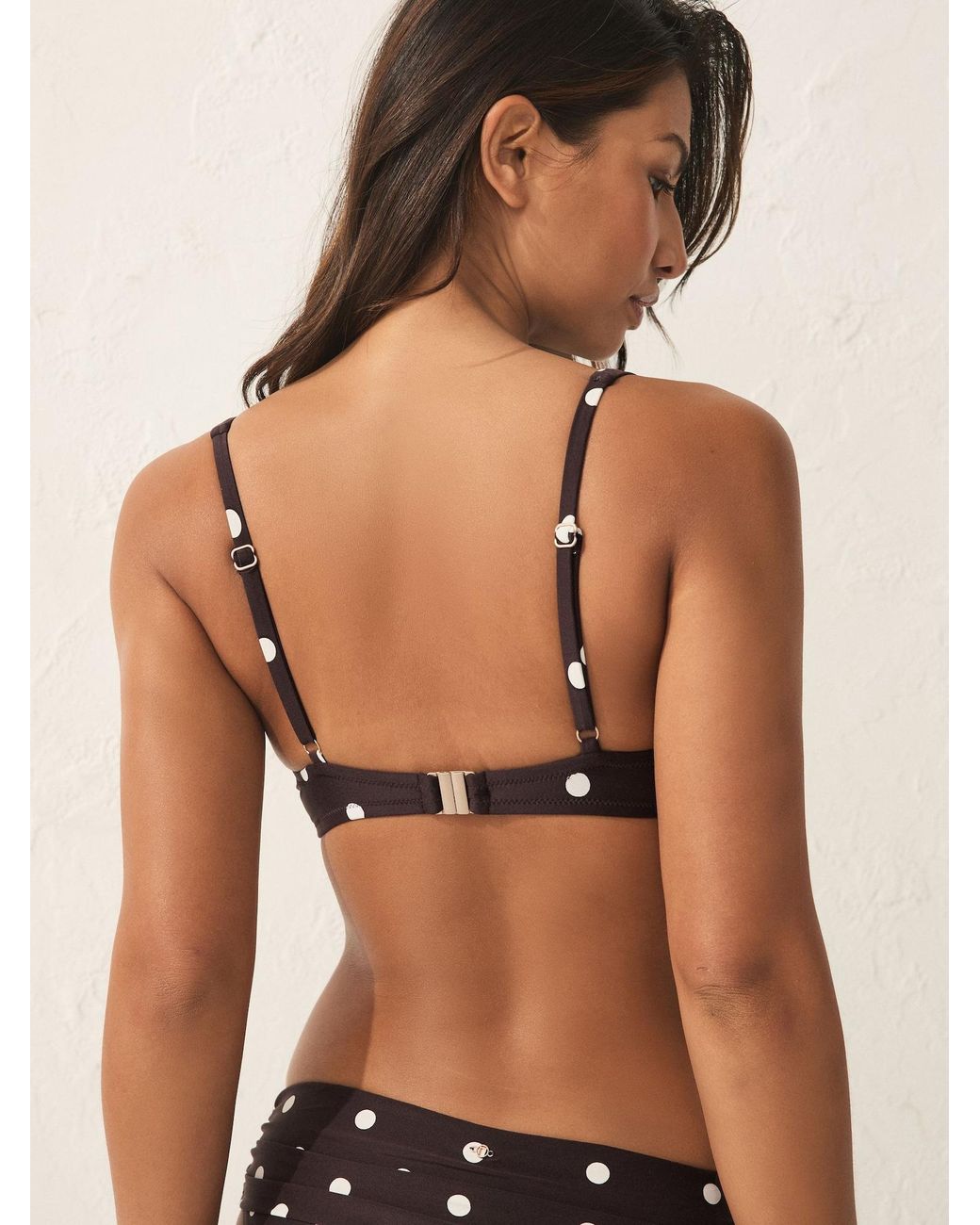 Next Brown Bikinitop