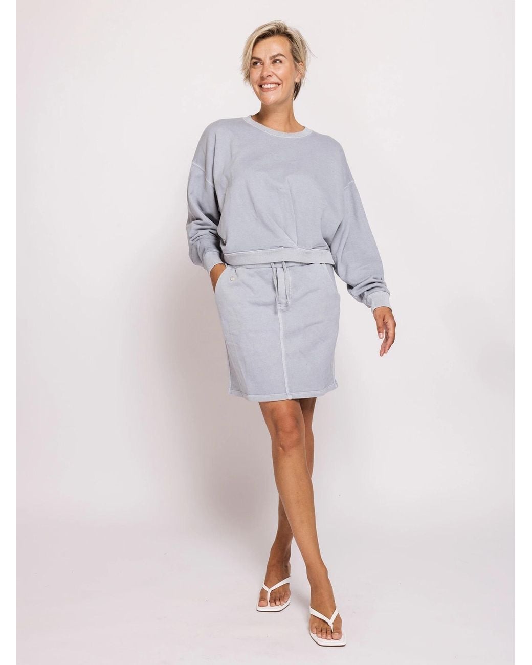 Zhrill Gray Sweatshirt Zhseray