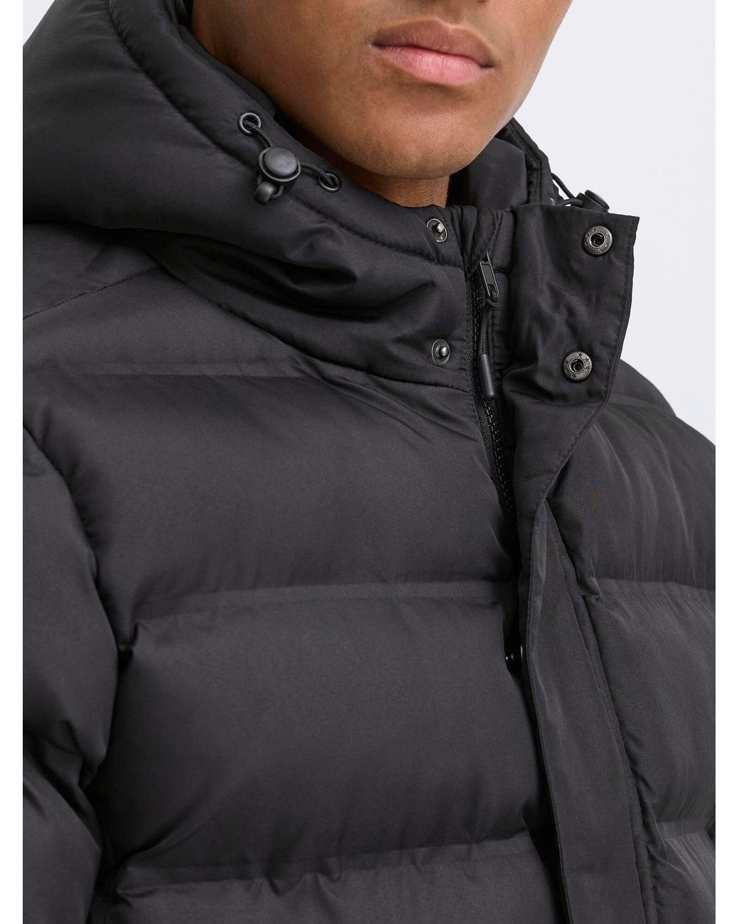 Solid Steppjacke Mariusen in Black für Herren
