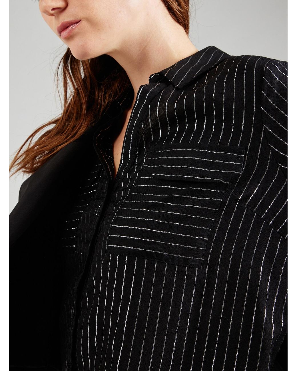 Vero Moda Black Bluse Vmbumpy