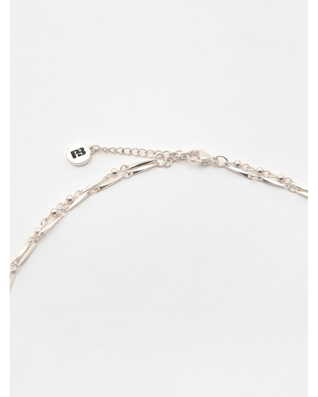 Pull&Bear Kette in White für Herren