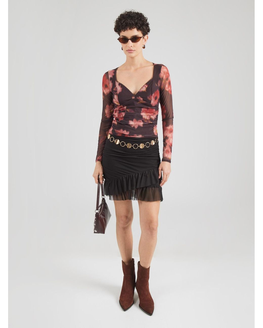 Abercrombie & Fitch Red Shirt Zoe