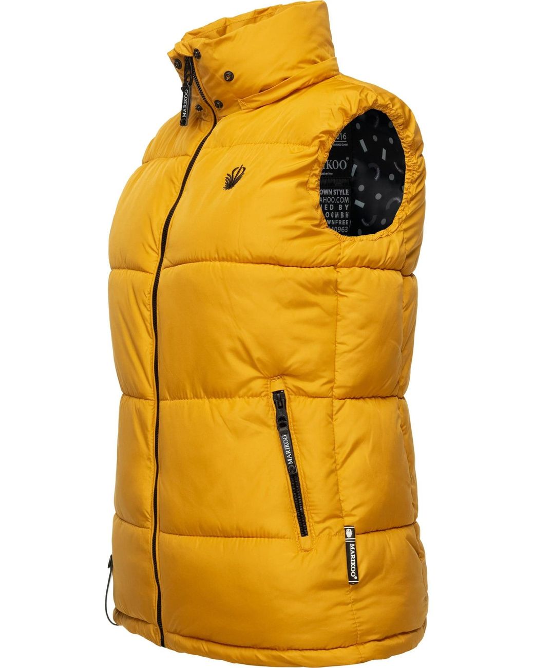 Marikoo Yellow Weste Eisflöckchen