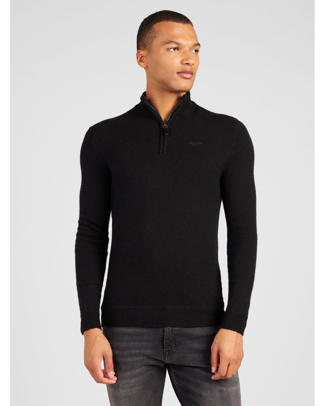 Superdry & Co Pullover Essential in Black für Herren