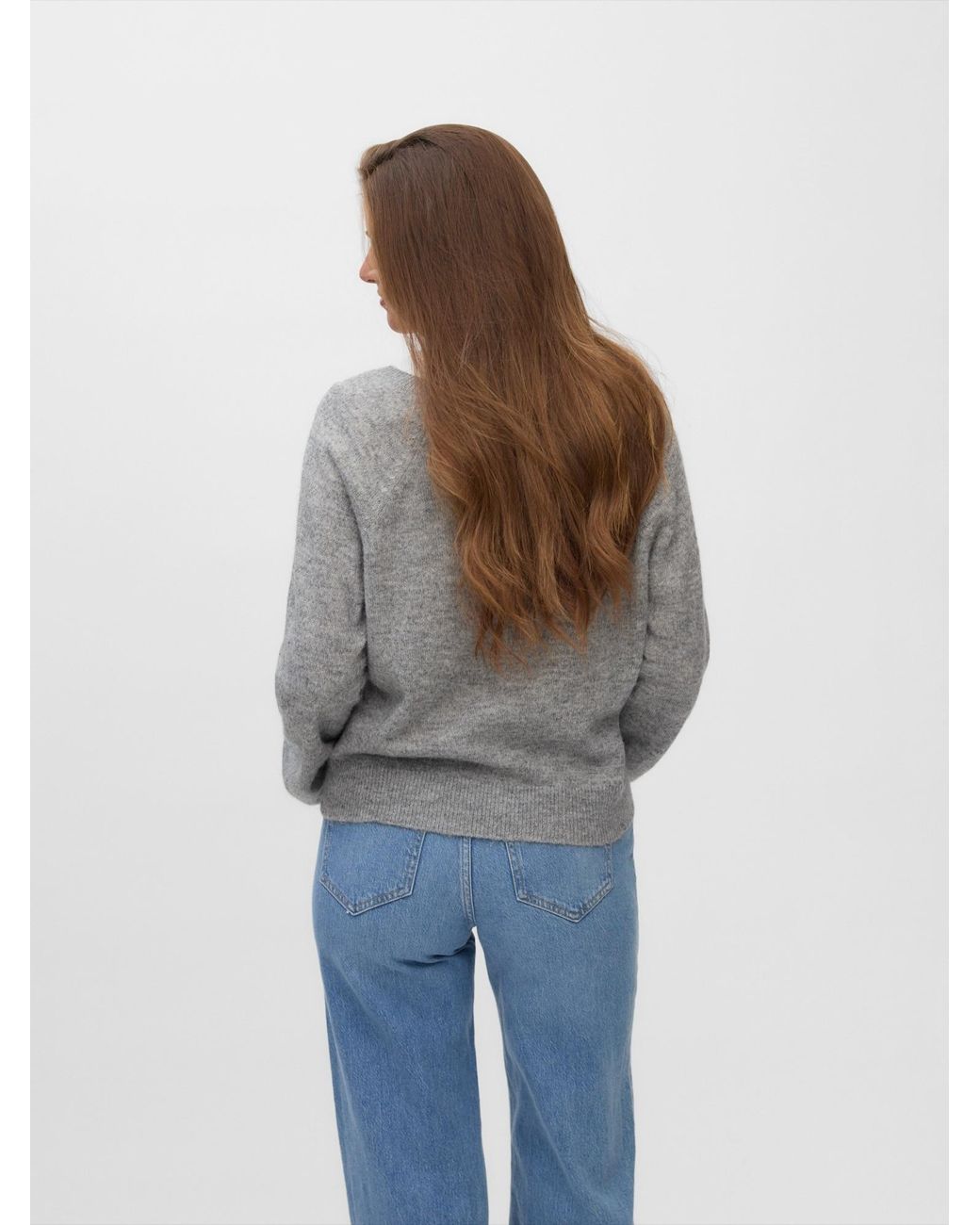 Vero Moda Gray Pullover Vmteak