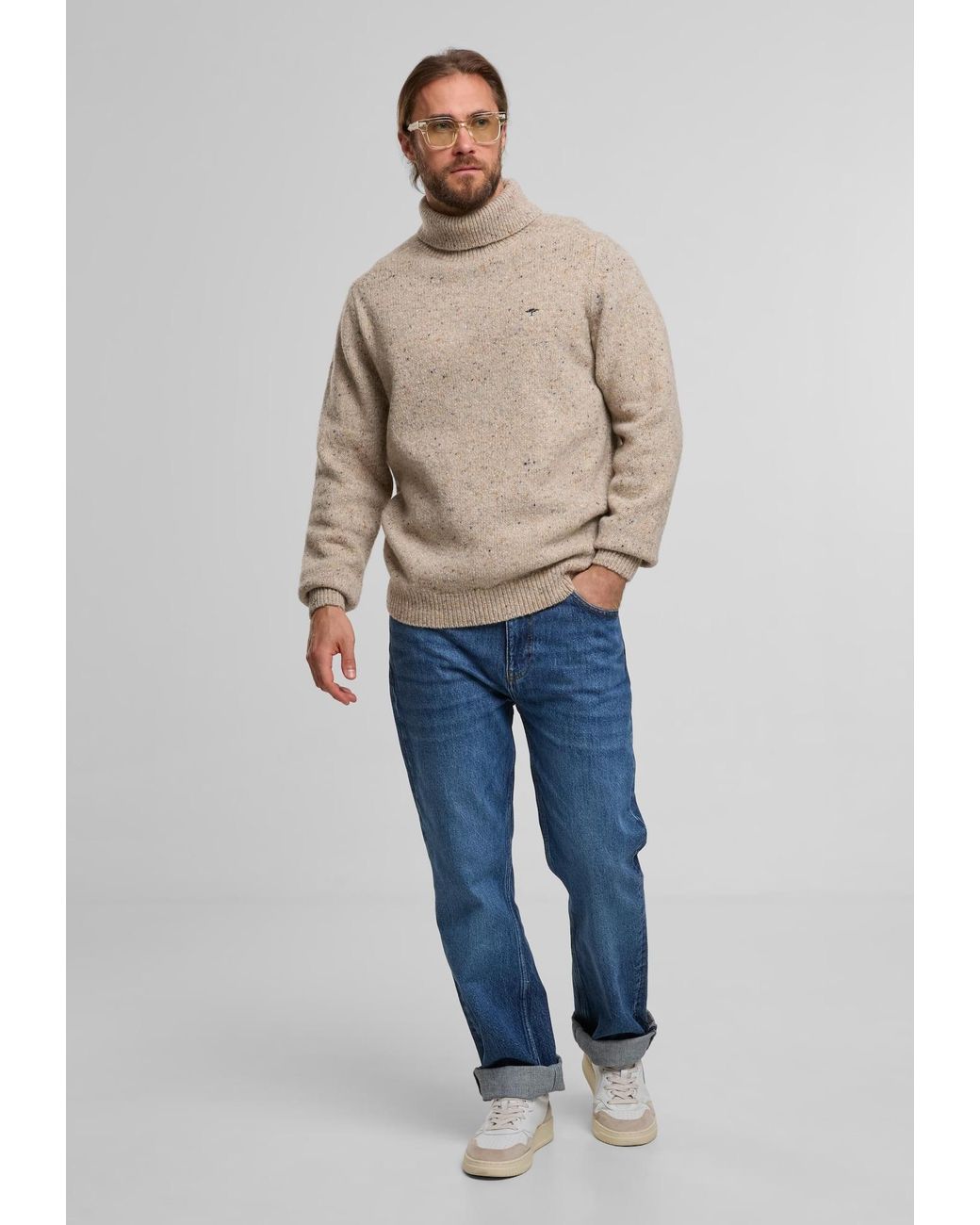 Fynch-Hatton Pullover in Gray für Herren