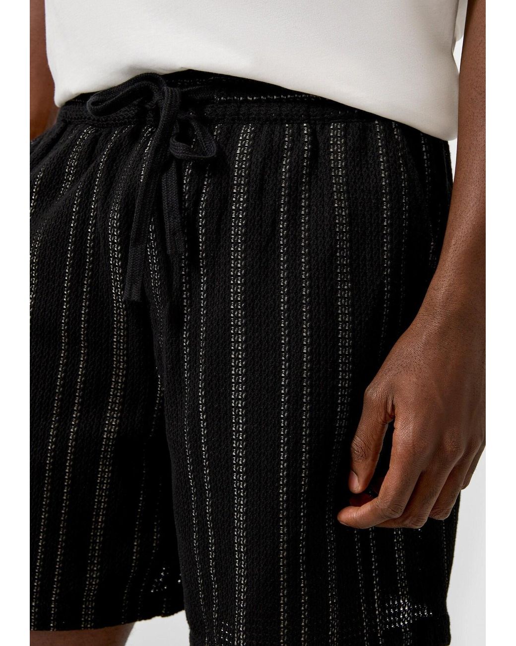 QS Bermuda in Black für Herren